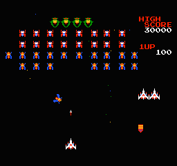 Galaga: Demons of Death screenshot 3 for NES